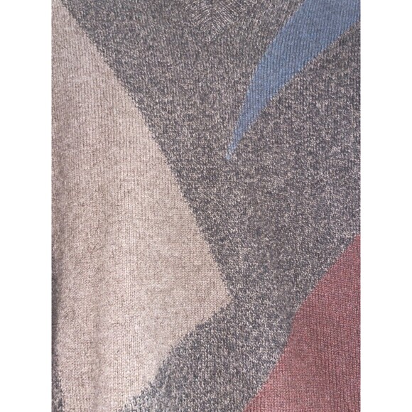 Minklama made in Scotland Men's V-Neck Sweater size S/no size tag Mink Fur Wool - Picture 4 of 6